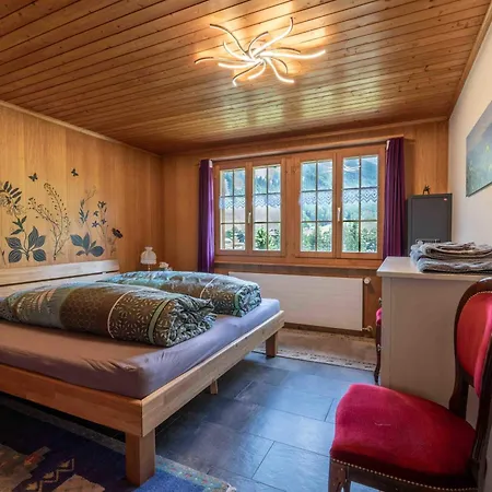 Hot Tub With Bbq Netx To Gondola Nature And Near Spiez Ferienhaus Diemtigen