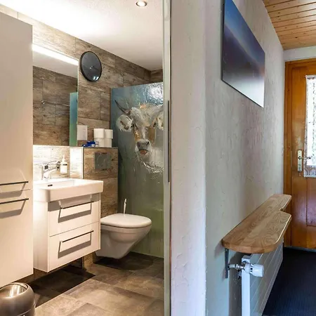 Hot Tub With Bbq Netx To Gondola Nature And Near Spiez *
