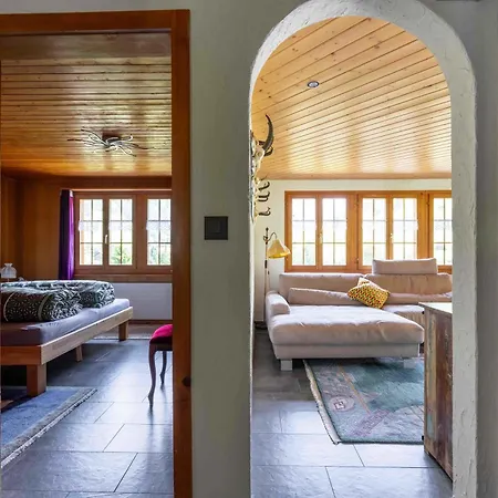 Ferienhaus Hot Tub With Bbq Netx To Gondola Nature And Near Spiez